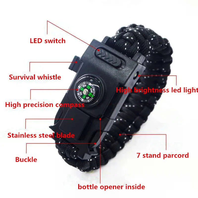 LED Light Survival Bracelet