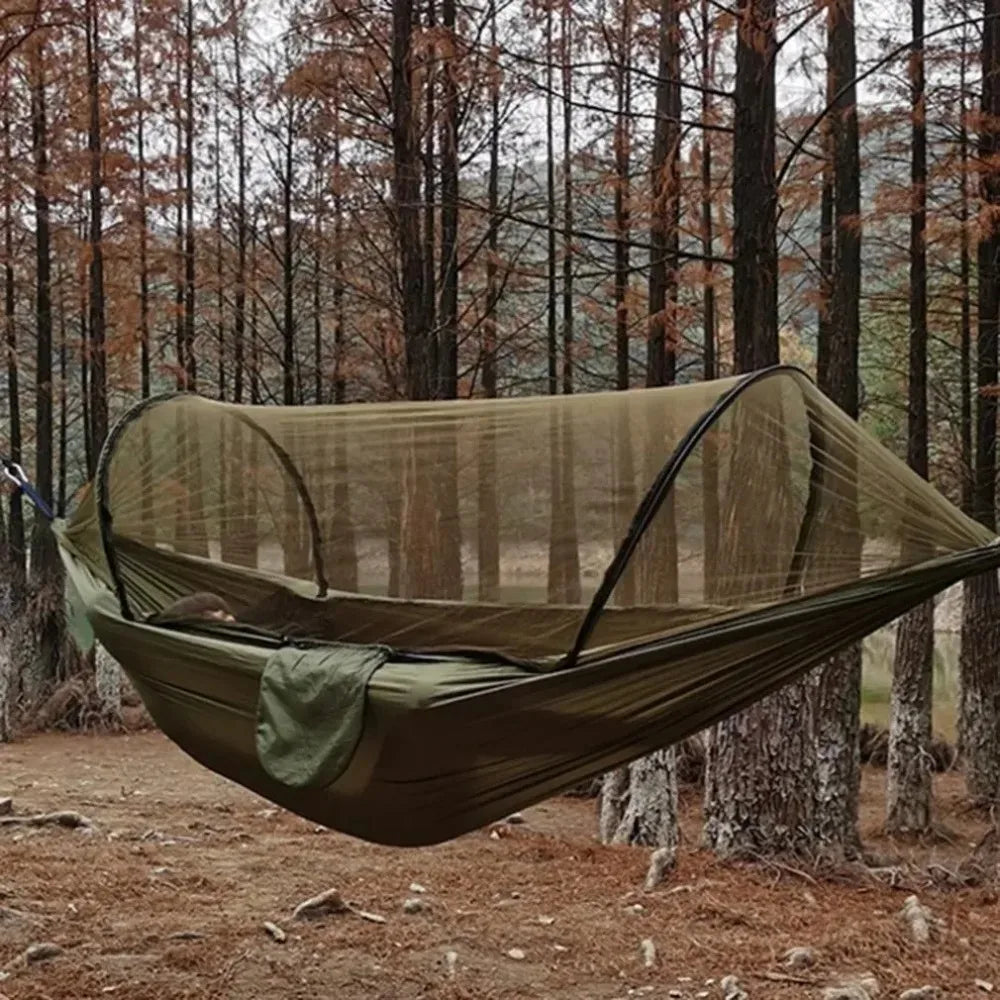 Lightweight Outdoor Camping Hammock with Mosquito Net