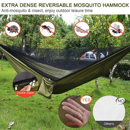 Lightweight Outdoor Camping Hammock with Mosquito Net