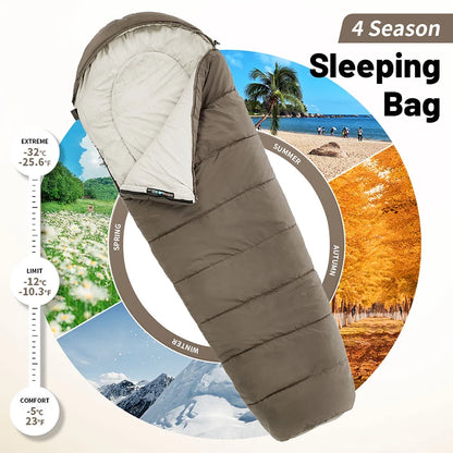 Outdoor Camping Cotton Winter Sleeping Bag