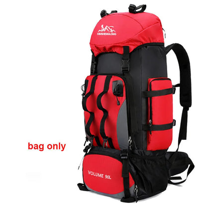 90L Waterproof Hiking Backpack