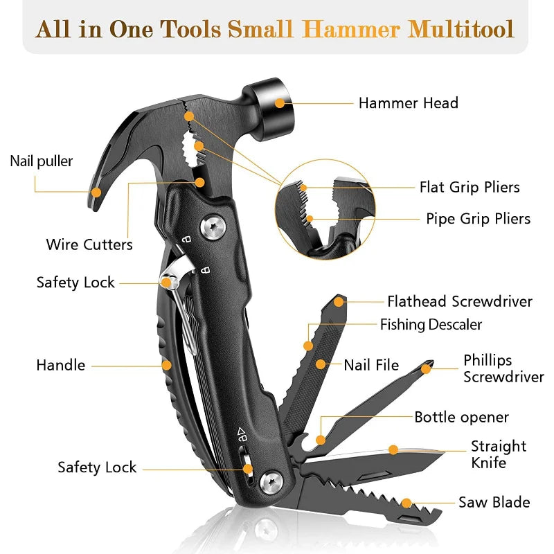 12-in-1 Multitool Hammer