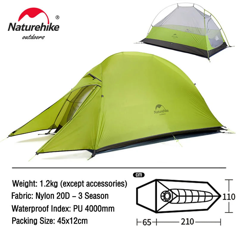 Cloud Up Ultralight Waterproof Camping Tent