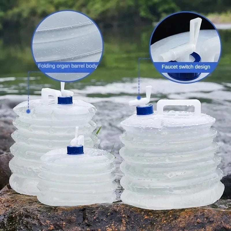 Lightweight Folding Leak-Proof Bucket