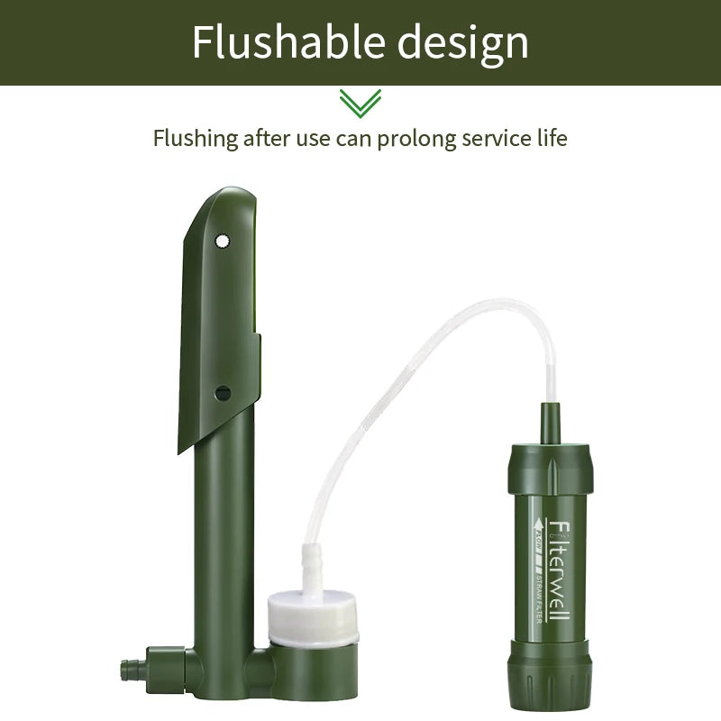 Mini Pocket Hand Pump Water Filter