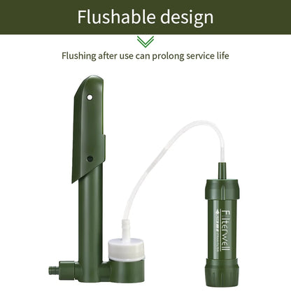 Mini Pocket Hand Pump Water Filter