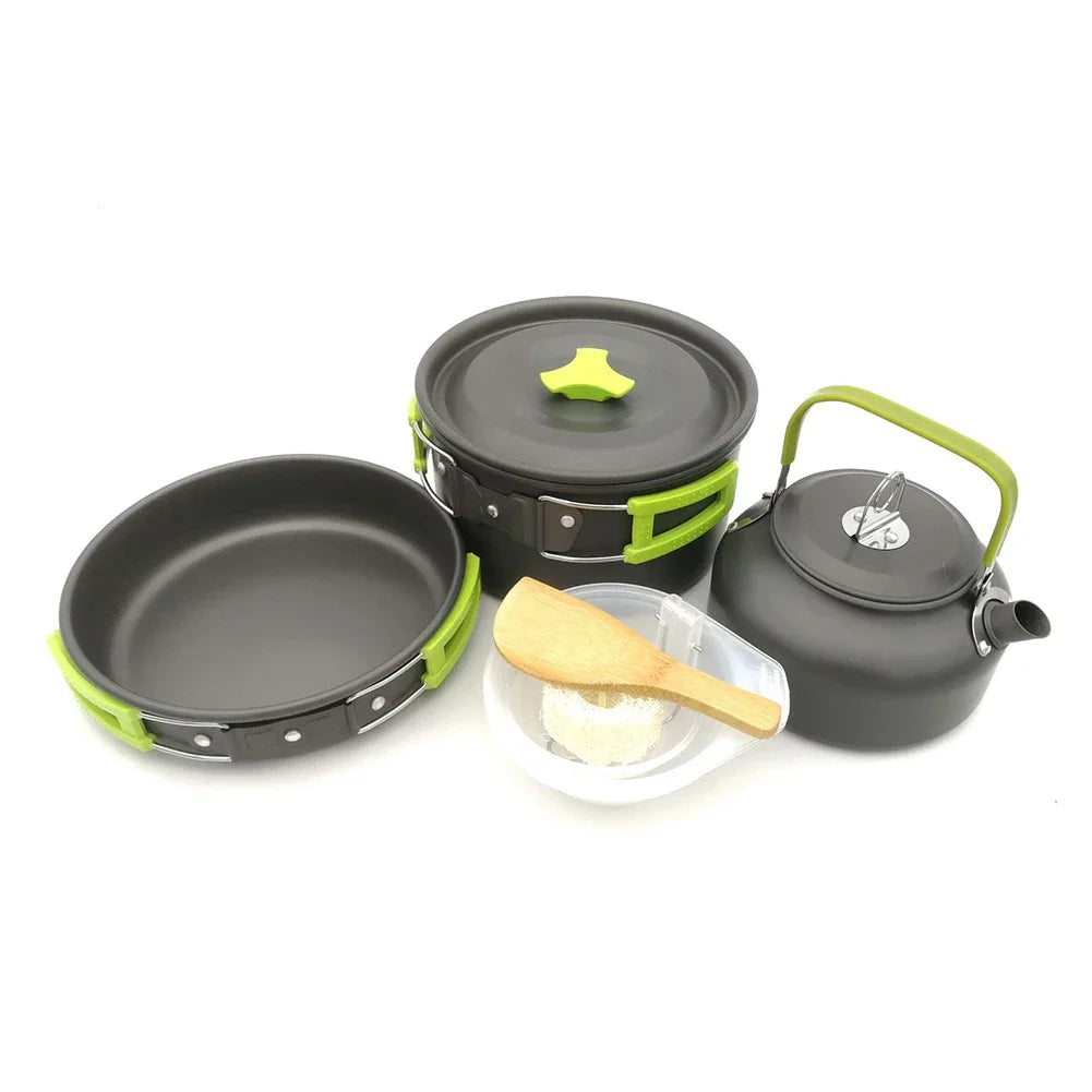 Portable Camping Cookware Kit