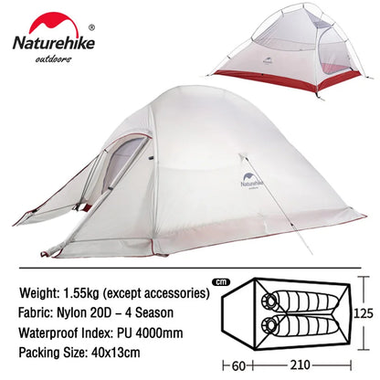 Cloud Up Ultralight Waterproof Camping Tent