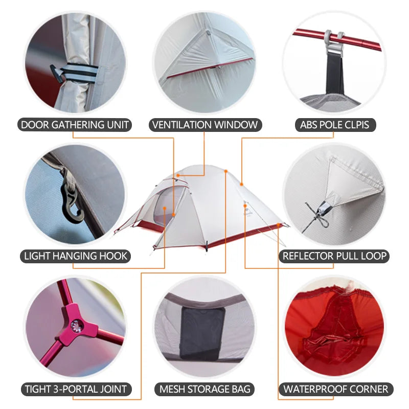 Cloud Up Ultralight Waterproof Camping Tent