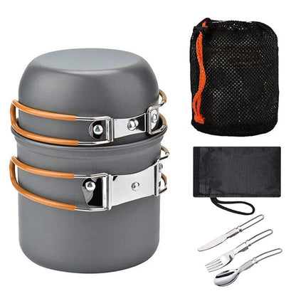 Portable Camping Cookware Kit