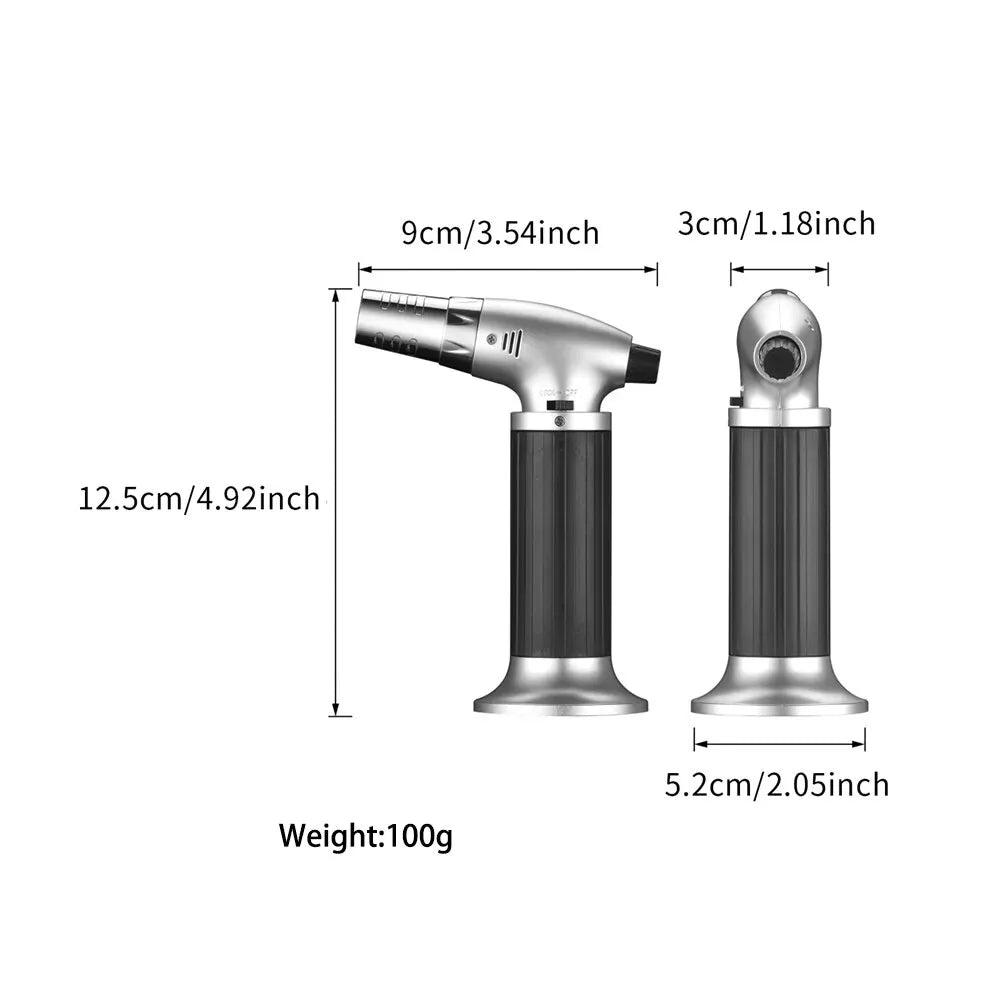 Multifunctional Metal Torch Lighter for BBQ & Culinary Use