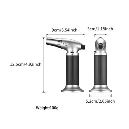 Multifunctional Metal Torch Lighter for BBQ & Culinary Use