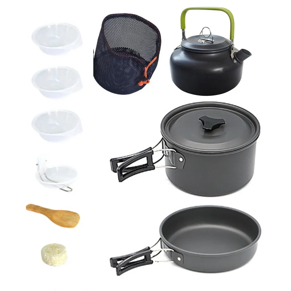 Portable Camping Cookware Kit