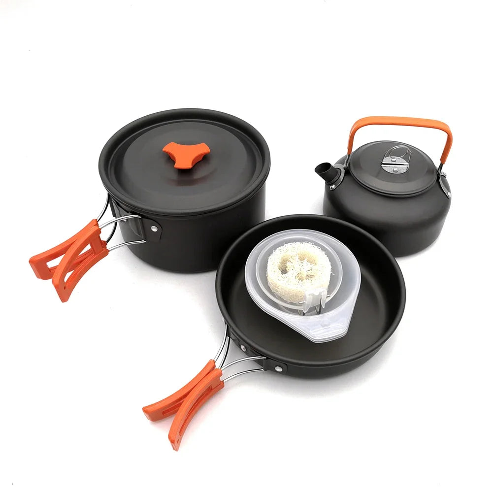 Portable Camping Cookware Kit