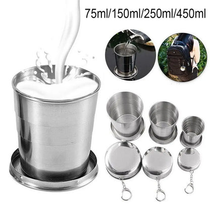 Portable Folding Telescopic Mug