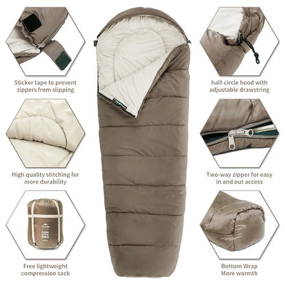 Outdoor Camping Cotton Winter Sleeping Bag