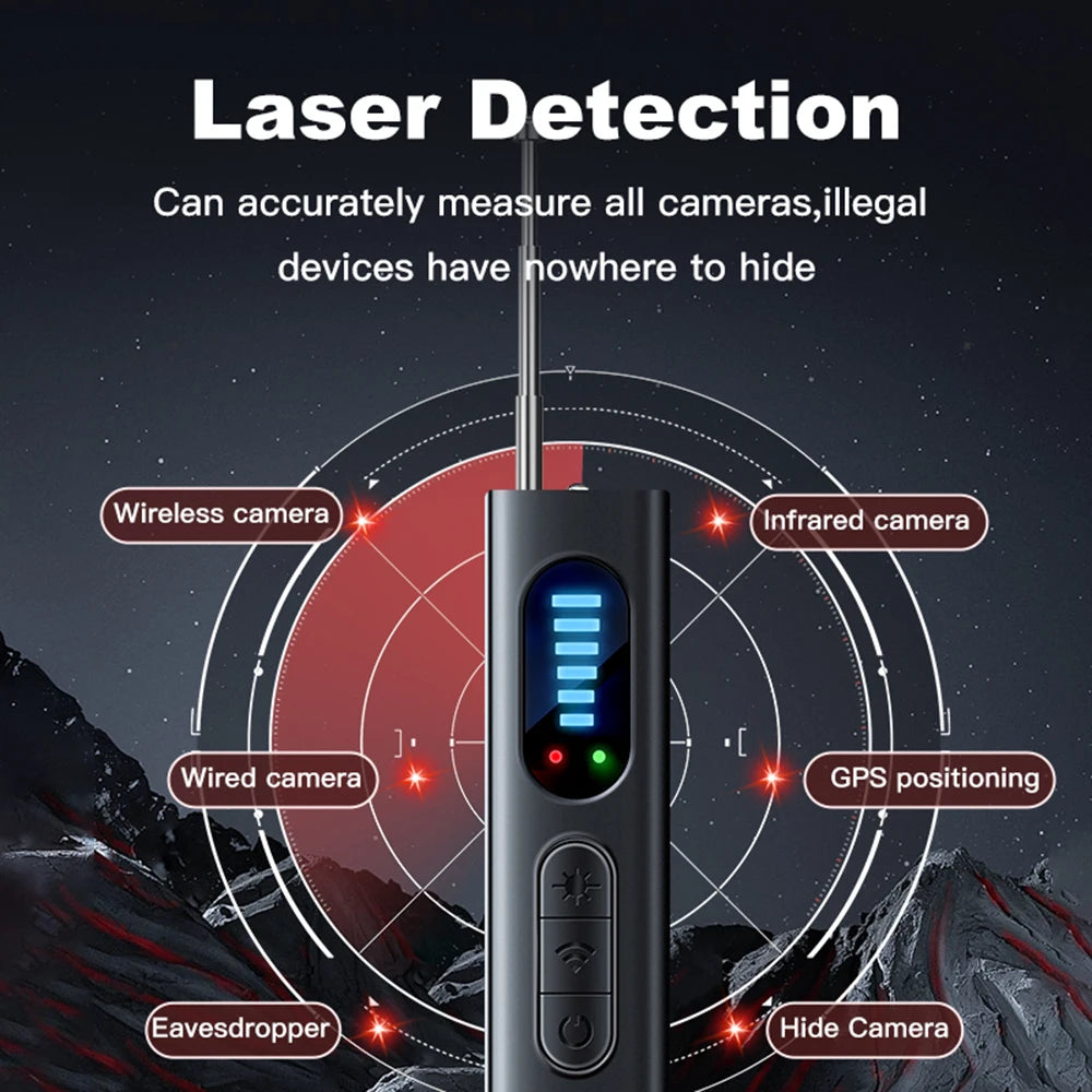 T15 Anti-Spy RF Signal Detector & GPS Scanner