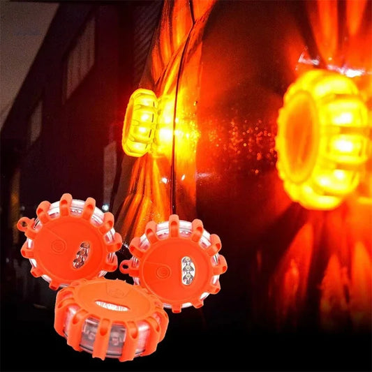 LED Warning Light – Rechargeable 9-Mode Safety Flare