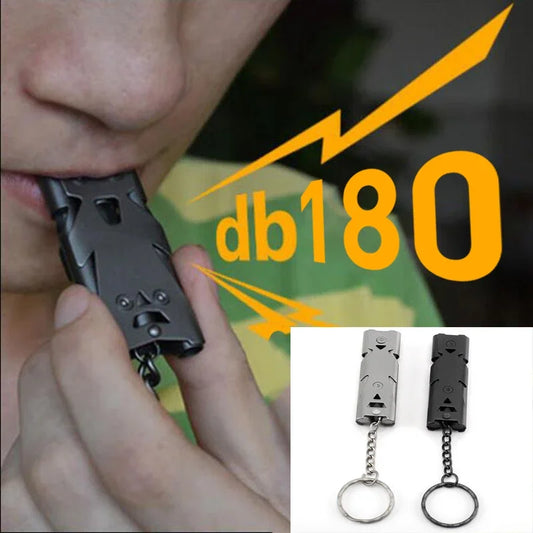 Double Tube Whistle – Emergency Survival Tool