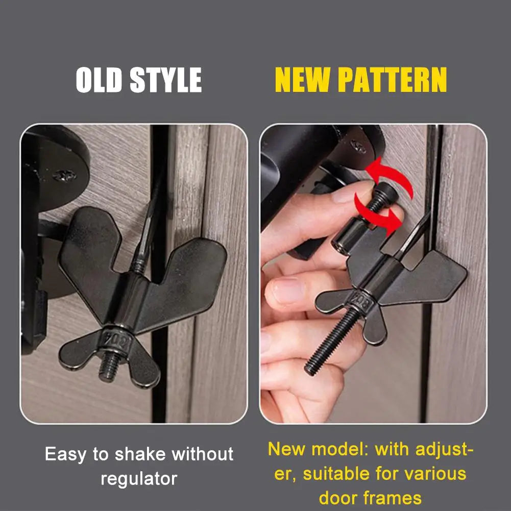 Portable Self-Defense Door Stopper & Travel Lock